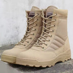 Men’s Tactical Combat Boots – Military Desert Ankle Boots for Hiking & Outdoor