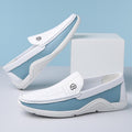 Men’s PU Leather Slip-On Shoes – Casual Soft Sole Comfort Loafers