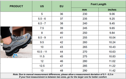 Men's Safety Shoes with Knobs – Slip-Resistant TPU Work Shoes