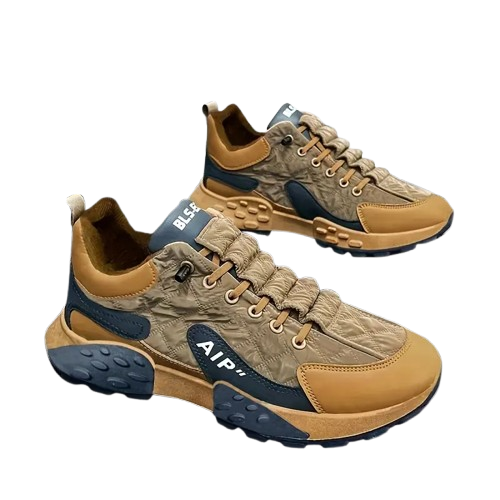 Men's Orthopedic Comfort Sneakers – Breathable Casual Walking Shoes with Arch Support