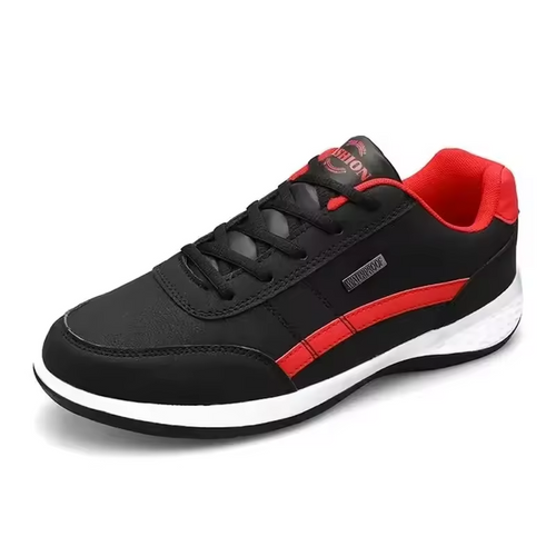 Men’s Orthopedic Comfort Leather Sneakers – Casual Supportive PU Walking Shoes 2024