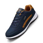 Men’s Orthopedic Comfort Leather Sneakers – Casual Supportive PU Walking Shoes 2024