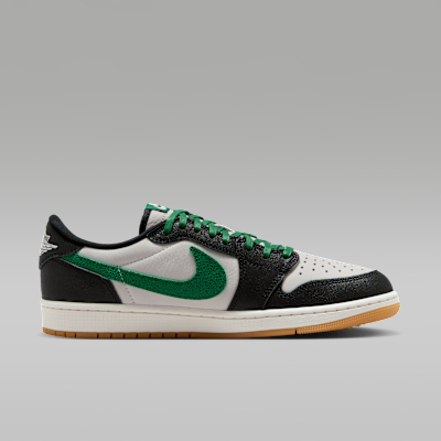Air Jordan 1 Retro Low OG "Phantom and Pine Green" Men's Shoes