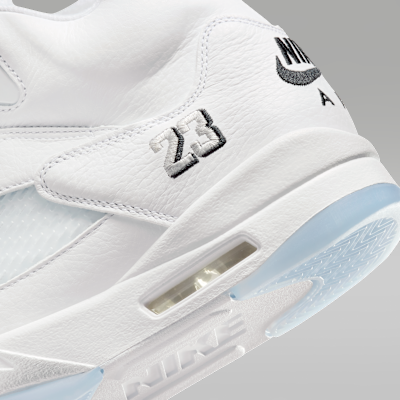 Air 5 Retro OG "White Metallic" Men's Shoes