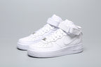 Air Force 1 Mid All White AF1