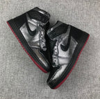 Air Jordan 1 Mid Modern Black Silver AJ1