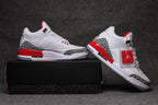 Air Jordan 3 White Cement x Orange AJ3