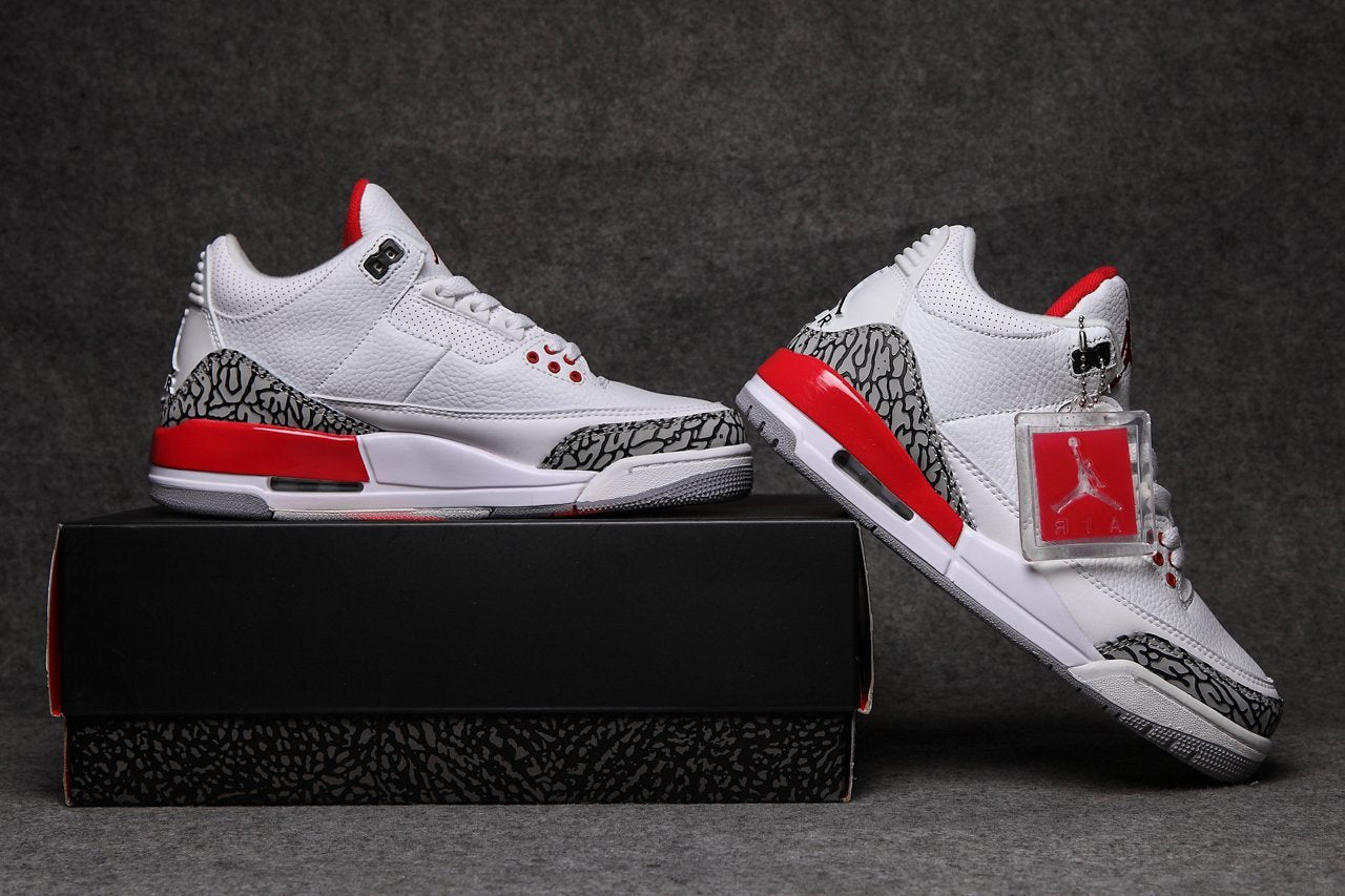 Air Jordan 3 White Cement x Orange AJ3