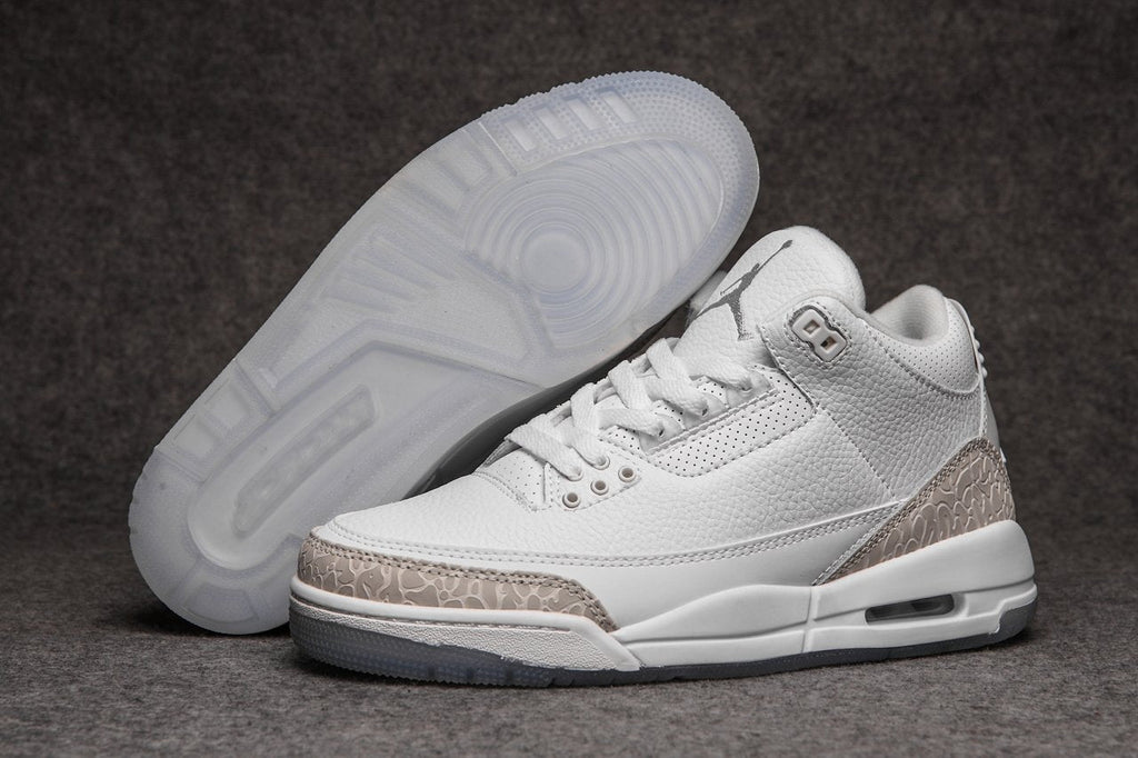 Air Jordan 3 White Grey Cement AJ3