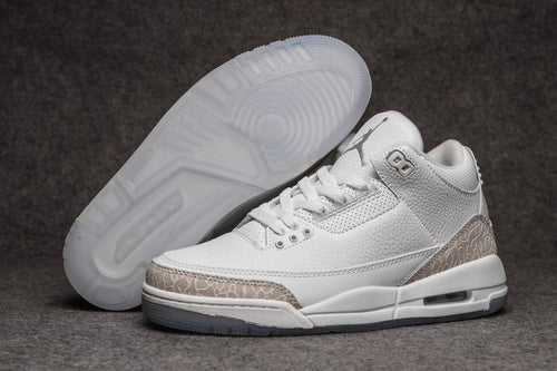 Air Jordan 3 White Grey Cement AJ3