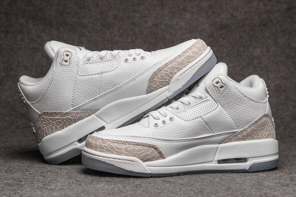Air Jordan 3 White Grey Cement AJ3