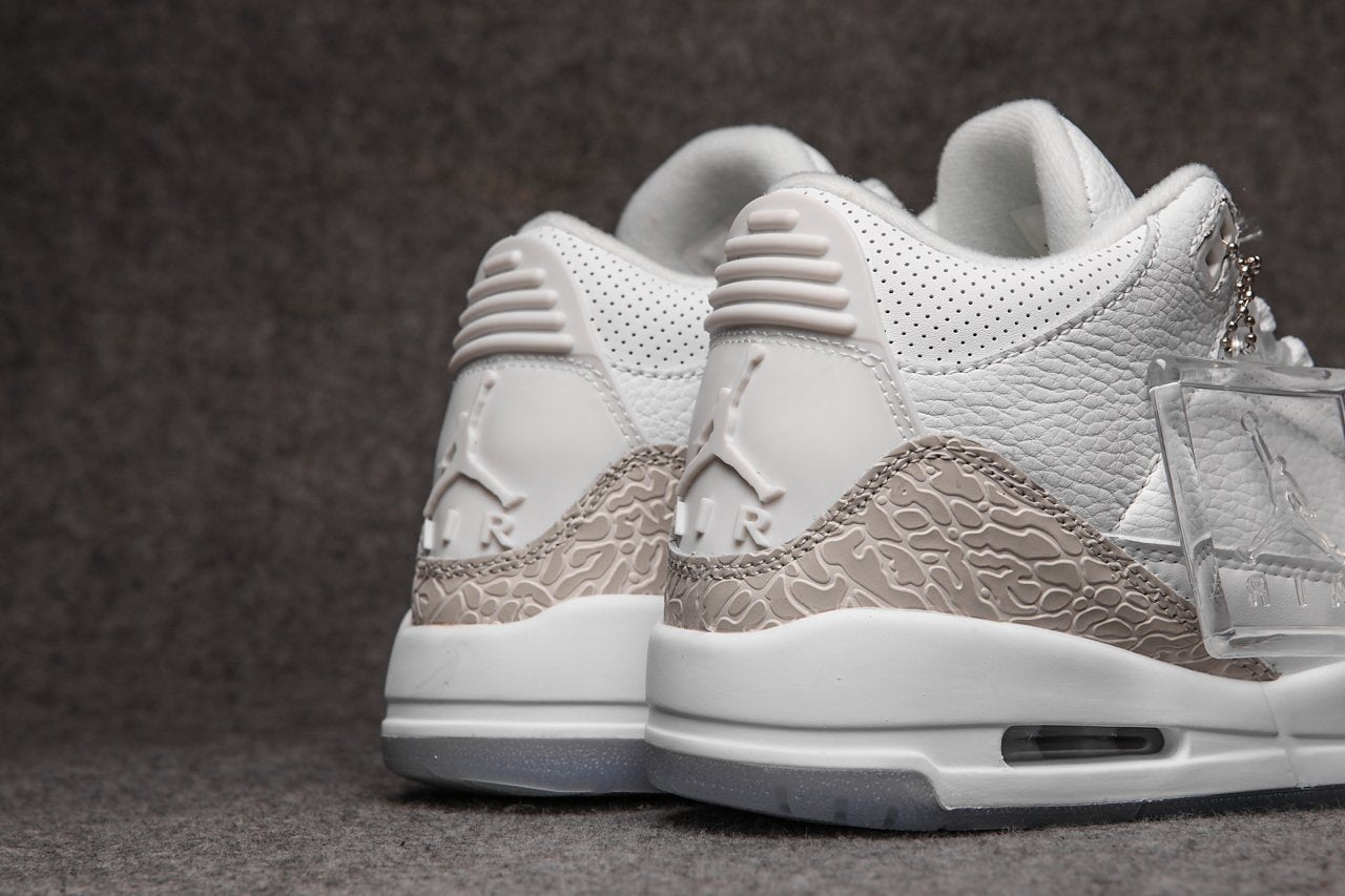 Air Jordan 3 White Grey Cement AJ3