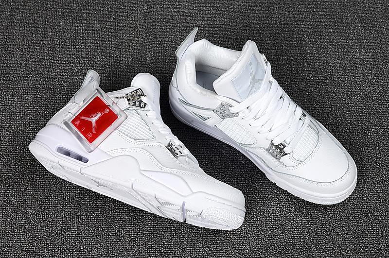 Air Jordan 4 All White AJ4