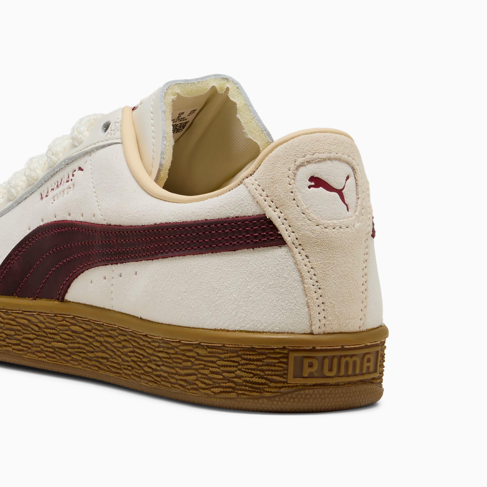 Suede Vintage Red Sneakers