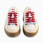Suede Vintage Red Sneakers