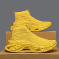 Men's High-Top Outdoor Sports Sneakers – Non-Slip, Breathable, All-Season Casual Shoes