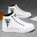 Men's High-Top Skate Sneakers – Casual Outdoor Sports Shoes for Travel & Fitness