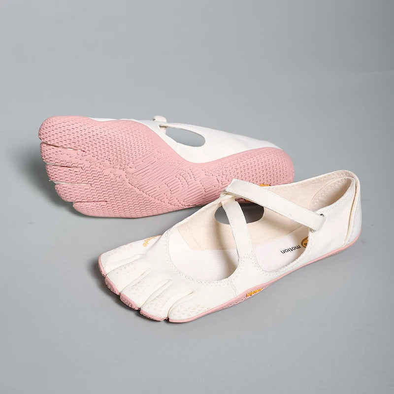Women's Five Toe Barefoot Shoes – Minimalist Flats for Hiking, Yoga, Gym & Casual Wear