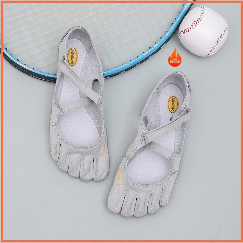 Women's Five Toe Barefoot Shoes – Minimalist Flats for Hiking, Yoga, Gym & Casual Wear