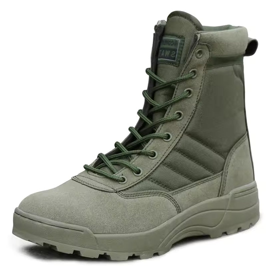 Men's Tactical Combat Boots – Military Desert Ankle Boots for Hiking & Outdoor