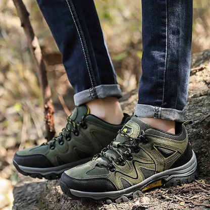 Men's Lightweight Breathable Orthopedic Hiking Shoes – Comfortable Trekking & Work Footwear for All Seasons