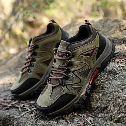 Men's Lightweight Breathable Orthopedic Hiking Shoes – Comfortable Trekking & Work Footwear for All Seasons