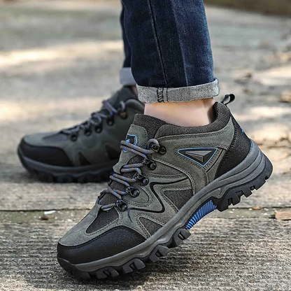 Men's Lightweight Breathable Orthopedic Hiking Shoes – Comfortable Trekking & Work Footwear for All Seasons