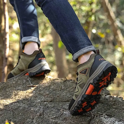 Men's Lightweight Breathable Orthopedic Hiking Shoes – Comfortable Trekking & Work Footwear for All Seasons