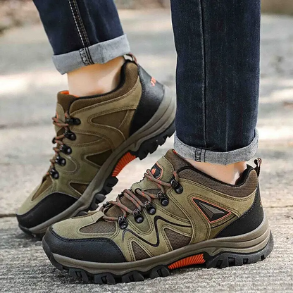 Men's Lightweight Breathable Orthopedic Hiking Shoes – Comfortable Trekking & Work Footwear for All Seasons