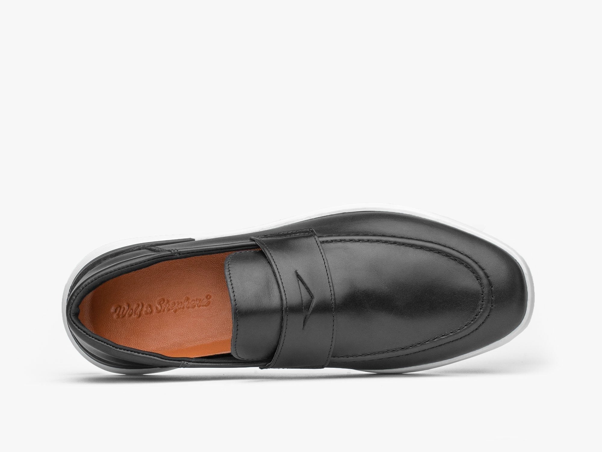 Men's Crossover Loafer Black / White