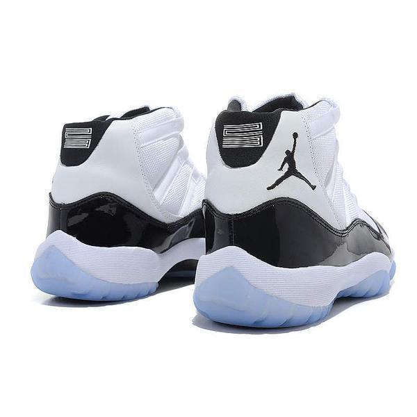 Men's Jordan 11 Concord High 45 Basketball Shoes