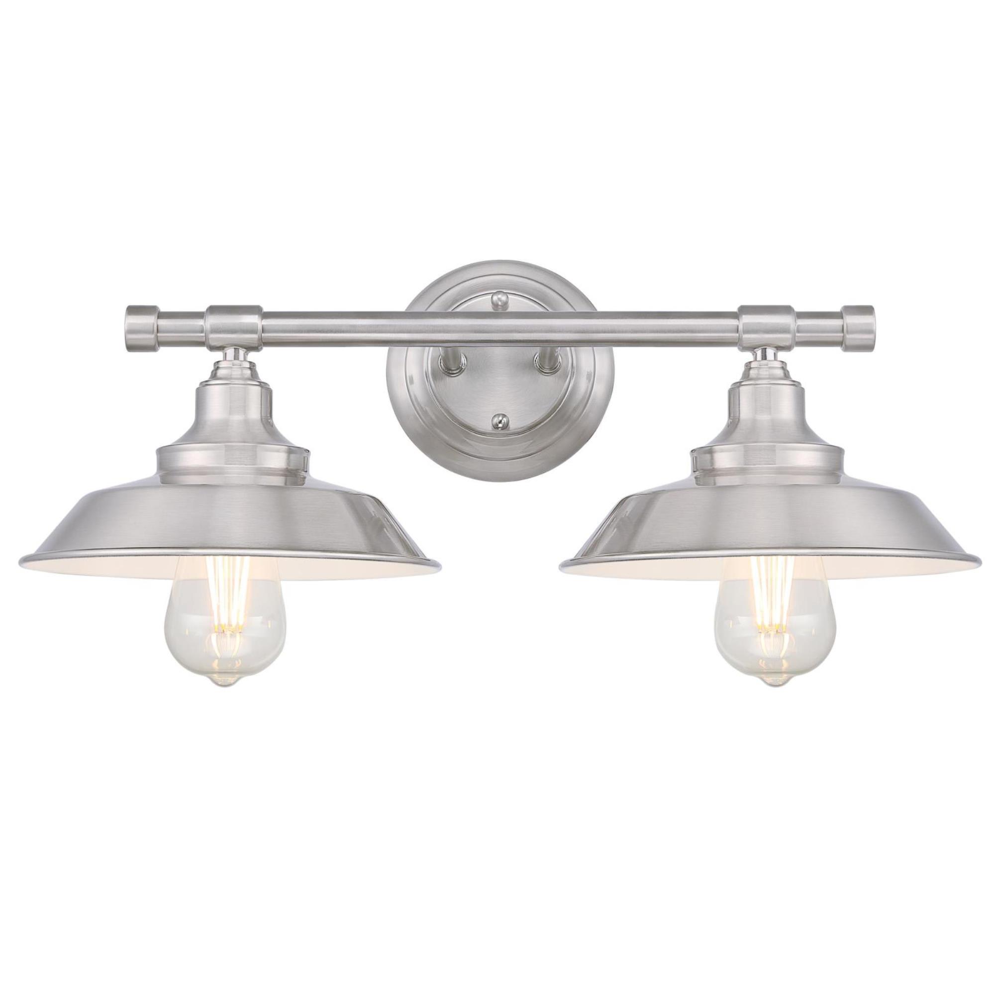 Iron Hill 2 Light 8" Tall Wall Sconce